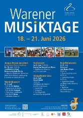 Plakat-Warener Musiktage 2026