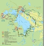 Karte Karte Müritz rundum